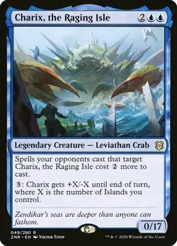 MTG Zendikar Rising R Charix the Raging Isle #049 - Image 1