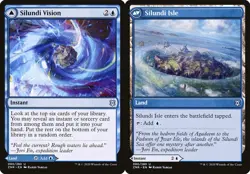 MTG Zendikar Rising U Silundi Vision Silundi Isle #080 PLAYSET x4 4x - Image 1