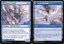 MTG Zendikar Rising U Umara Wizard Umara Skyfalls #086 PLAYSET x4 4x - Image 1