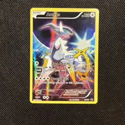 Pokemon TCG Arceus Full Art Holo Black Star Promo Card XY116 - Image 1