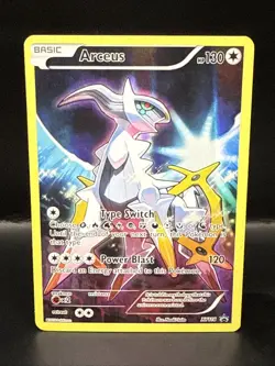 Pokemon Arceus XY116 - Black Star Promo Full Art Holo Pokemon Card TCG - Image 1