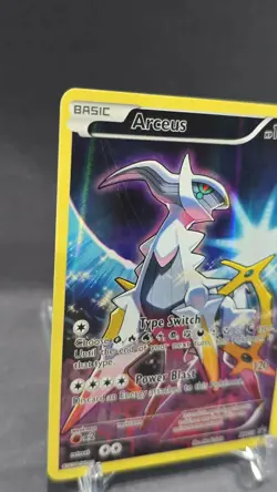 Pokemon TCG Arceus Full Art Holo Black Star Promo Card XY116 - Image 2