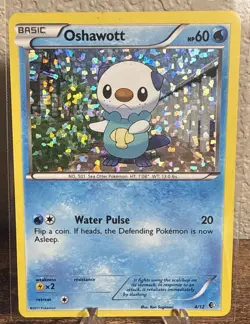 Oshawott 4/12 Holo McDonalds Promo 2011 Pokemon - Image 1