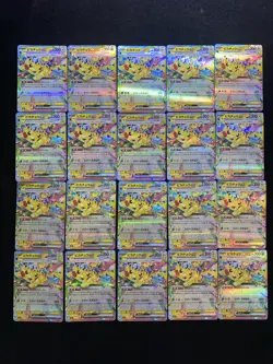 2025 Pokemon TCG Japanese Full Art Holo M2A 044/193 RR Pikachu ex Lot*20 BL25 - Image 1