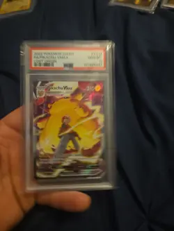 2022 Pokemon Lost Origin Pikachu VMAX TG17/TG30 UR Trainer PSA 10 GEM MINT - Image 2