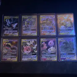 Lot Of 8 Pokemon TCG Tag Team GX - Image 1