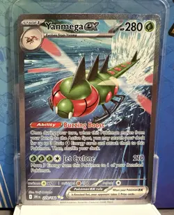 Pokemon Yanmega ex Special Illustration Rare Holo 228/182 Destined Rivals NM/M - Image 1