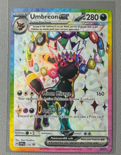 Pokemon Prismatic Evolutions Umbreon ex 176 SVP176 Figure Collection Promo 16 - Image 1