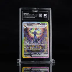 2025 Pokemon SV Prismatic Evolutions 161/131 Umbreon EX SIR TAG 10 (966) - Image 1