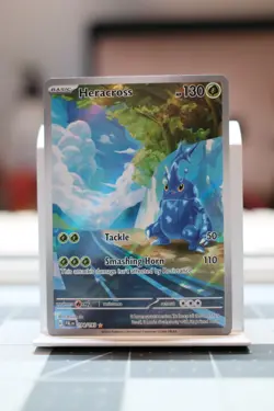 Heracross #194/193 - Paldea Evolved (Illustration Rare) Full Art Pokemon NM - Image 1