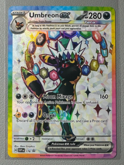 Pokemon Prismatic Evolutions Umbreon ex 176 SVP176 Figure Collection Promo 14 - Image 1