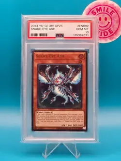 PSA 10 - 2024 Yu-Gi-Oh! OP25, Snake-Eye Ash (POP 1) - Image 1