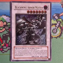 Yu-Gi-Oh! TCG Konami Blackwing Armor Master CRMS-EN041 Crimson Crisis Holo - Image 1