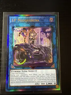 Yugioh! 1x I:P Masquerena Alt Art RA02-EN042 Ultimate Rare 1st Ed NM - Image 1
