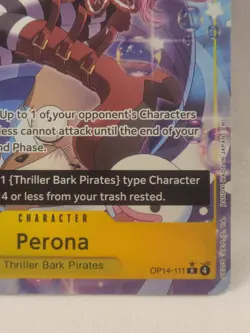 One Piece Perona Alt Art OP14-111 - Image 4