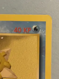 1st Edition Pokemon TCG GERMAN Base Set Staryu (Sterndu) 65/102 Common NM+ - Image 4