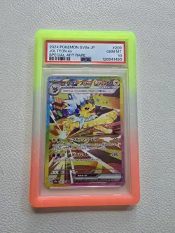 7x LOT Gradient PSA Graded Card Slab Bumper Guard Protector Skin Bundle Pokemon - Image 3