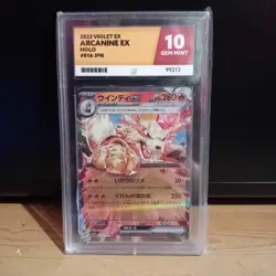 2x ACE Graded 10's Pokemon Slab Card Bundle Job Lot Collection JPN SCHN - Image 1