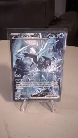 Kyurem EX 165/086 Special Illustration Rare Pokemon TCG SV: Black Bolt NM/MINT - Image 1