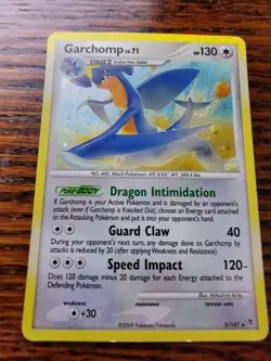 Pokemon Supreme Victors GARCHOMP 5/147 Holo Rare MP! - Image 1