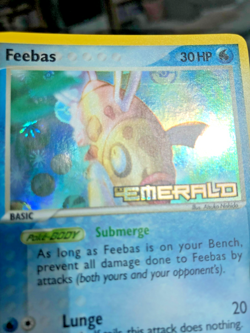 Feebas 49/106 Ex Emerald Reverse Holo Stamped Pokemon 2005 ~NM - Image 3