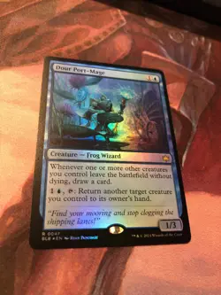MTG Dour Port-Mage FOIL - Bloomburrow BLB - Near Mint NM - Image 3