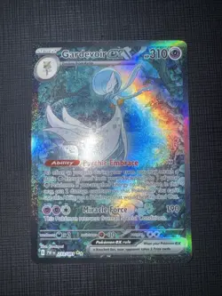 Pokemon TCG: Paldean Fates Gardevoir ex SIR SV 233/091 NM - Image 1