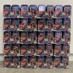 Pokemon TCG Mega Evolution Mini Tin Display 10 Tins FACTORY SEALED - Image 1