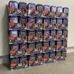 Pokemon TCG Mega Evolution Mini Tin Display 10 Tins FACTORY SEALED - Image 2