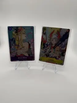 One Piece llustration Box Vol.2 Sealed Promo Cards - Black Maria & Yamato SEALED - Image 1