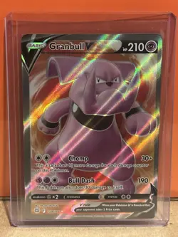 Granbull V 159/172 - Brilliant Stars - Full Art Pokemon Card - Near Mint (NM) - Image 1