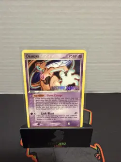 Pokemon TCG Destiny Deoxys Reverse Holo Promo Card Stamped, No 16/107 (2005) - Image 1