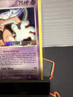 Pokemon TCG Destiny Deoxys Reverse Holo Promo Card Stamped, No 16/107 (2005) - Image 3