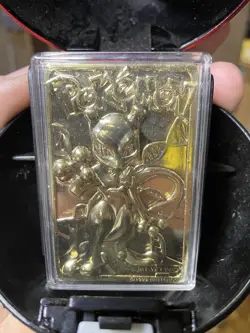 1999 Pokemon Special Edition 23 Karat Gold-Plated Trading Card #150 Mewtwo - Image 1