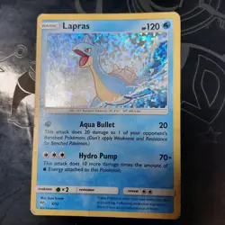 Lapras - 5/12 - Exclusive Sparkle Holo McDonald's 2019 - Pokemon TCG Card - Image 1