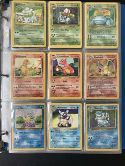 Vintage Rare Pokemon Base Set Unlimited Edition Card Lot 1999 Wizards Plus More - Image 1