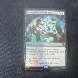 Behold the Sinister Six! Marvel's Spider-Man Foil - Image 1