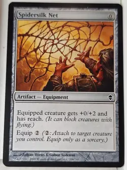 Spidersilk Net - Zendikar - Magic the Gathering MTG Nice! - Image 1