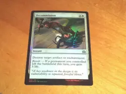 1x Foil - Decommission - Magic the Gathering MTG Aether Revolt - Image 1