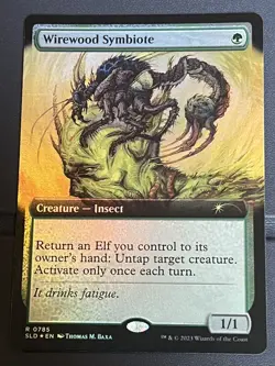 Mtg Secret Lair - Wirewood Symbiote - Foil -NM - Image 1