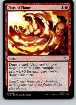 Fists of Flame - TLE - FOIL - 166 - MTG - Image 1