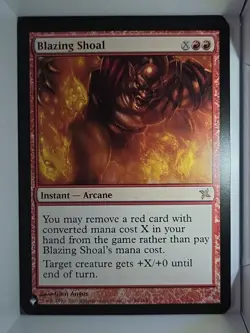 Blazing Shoal - R96/165 - Magic The Gathering - The List Reprints - Image 1
