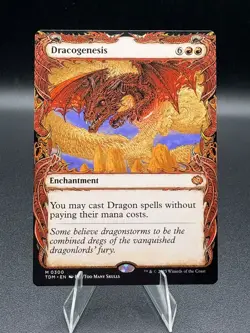 Dracogenesis (0300) (Showcase) #300 (NM) Tarkir Dragonstorm TDM Magic MTG - Image 1