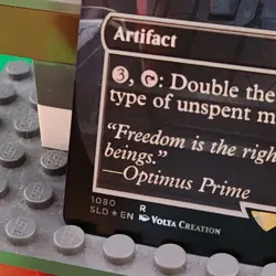 Doubling Cube (The AllSpark) Magic The Gathering SLD *FOIL* - Image 4