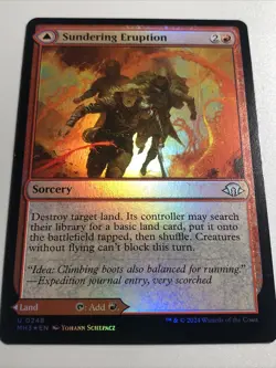 NM Sundering Eruption Modern Horizons 3 Foil (Pack Fresh) MTG TCG - Image 2