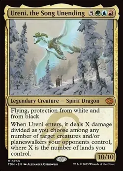 Ureni, the Song Unending M Tarkir: Dragonstorm #233 NM Normal - Image 1