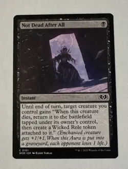 MTG Not Dead After All - Wilds of Eldraine NM - Image 1