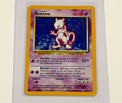 Mewtwo 10/102 | Base Set Unlimited | Holo Rare | Pokemon Card - Image 1