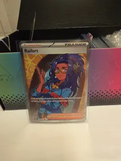 Raifort Prismatic Evolutions Full Art Trainer Pokemon TCG Card 142/131 - Image 1