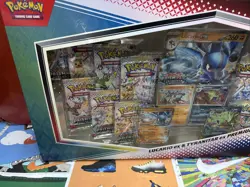 NEW-Pokemon TCG Prismatic Evolutions Lucario ex & Tyranitar ex Premium Box - Image 4